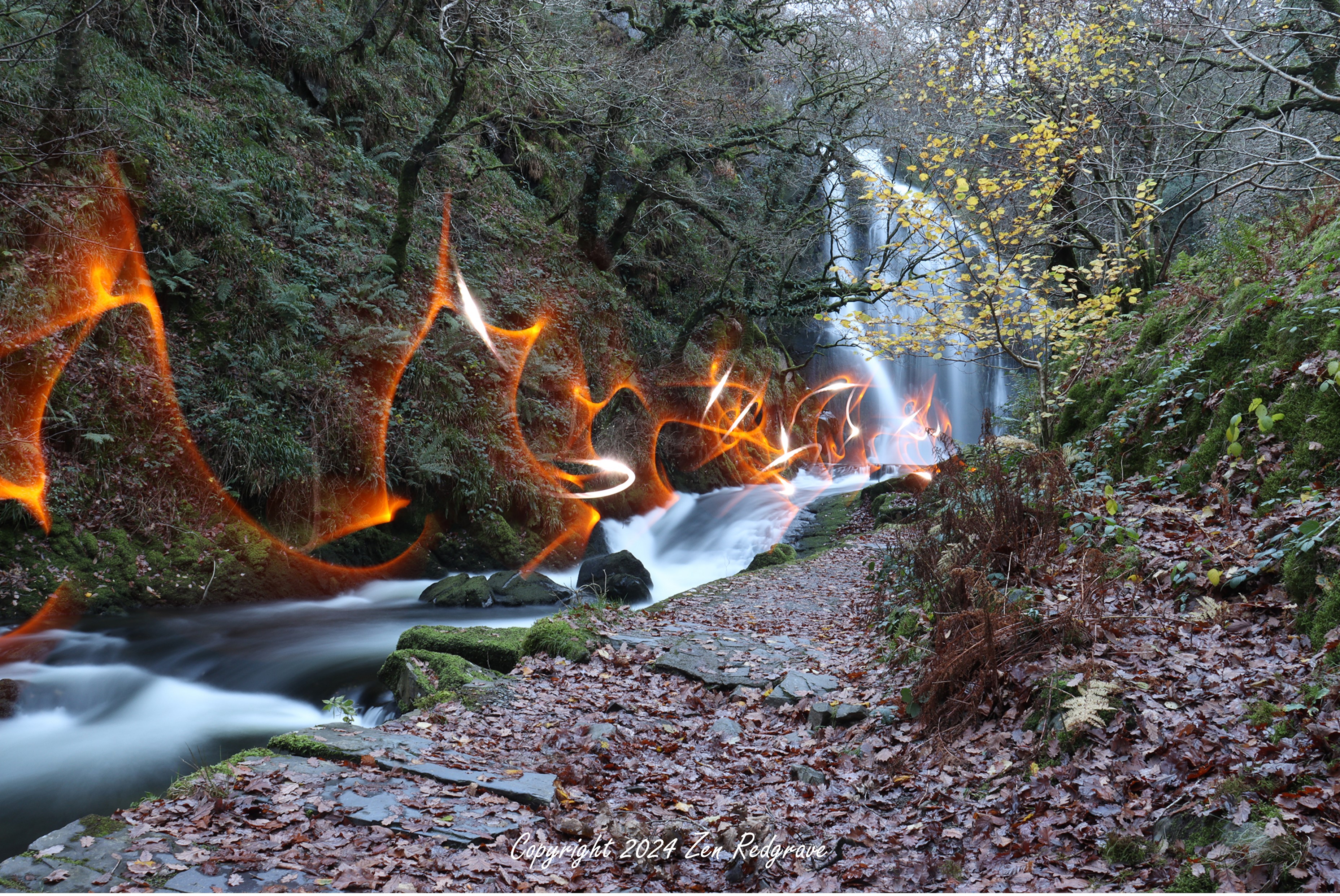 Light Painting with Zen Redgrave